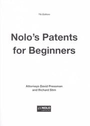 Tapa de Nolo's patents for beginners
