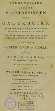 Tapa de Verhandeling over eene nieuwe wijze, om de hardnekkigste ziekten, die haare zitplaats in den onderbuik hebben, voornaamlijk de hijpochondrie, zeker en in den grond te genezen