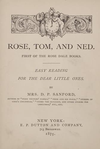 Tapa de Rose, Tom, and Ned