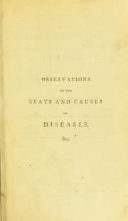 Tapa de Observations on the seats and causes of diseases : illustrated by the dissections of the late Professor Morgagni of Padua
