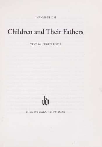 Tapa de Children and their fathers