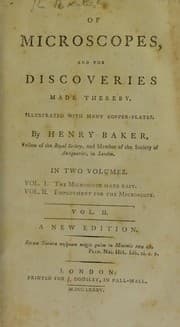 Tapa de Of microscopes, and the discoveries made thereby