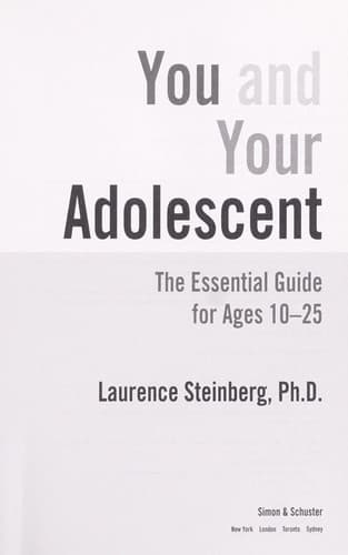 Tapa de You and your adolescent