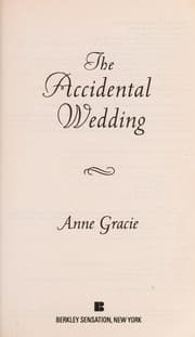 Tapa de The accidental wedding