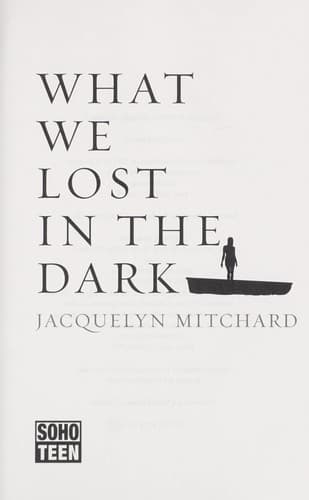 Tapa de What we lost in the dark