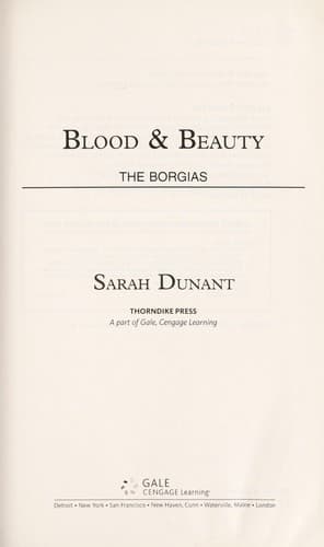 Tapa de Blood & beauty