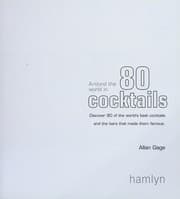 Tapa de Around the world in 80 bars : discover 80 of the world's best cocktails and the bars that made them famous