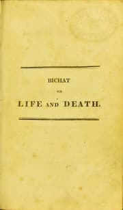 Tapa de Physiological researches on life and death