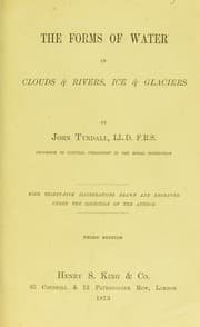 Tapa de The forms of water in clouds & rivers, ice & glaciers