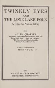 Tapa de Twinkly Eyes and the Lone Lake folk