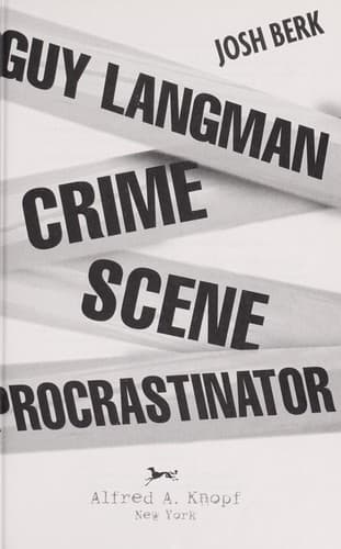 Tapa de Guy Langman, crime scene procrastinator