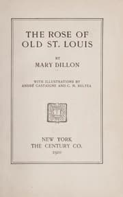 Tapa de The rose of old St. Louis