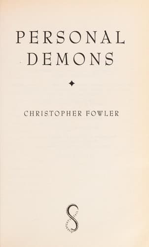 Tapa de Personal demons