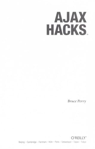 Tapa de Ajax Hacks