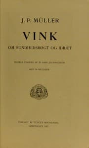 Tapa de Vink om sundhedsrøgt og idræt