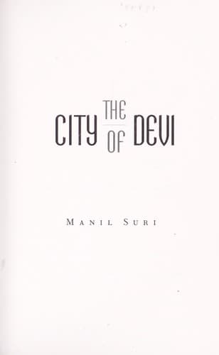 Tapa de The city of Devi