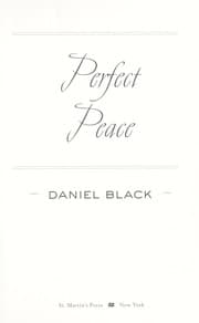 Tapa de Perfect Peace