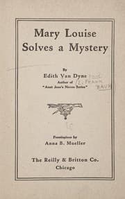 Tapa de Mary Louise solves a mystery