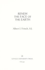 Tapa de Renew the face of the earth