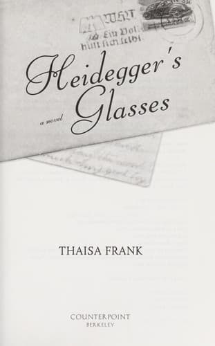 Tapa de Heidegger's glasses