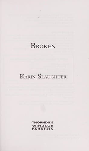 Tapa de Broken