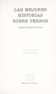Tapa de Las Mejores Historias Sobre Perros