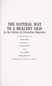 Tapa de The Natural way to a healthy skin