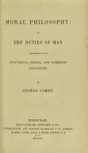 Tapa de Moral philosophy
