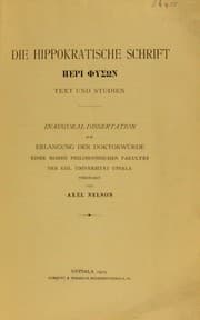 Tapa de Hippokrates Erkenntnisse. Im griechischen Text ausgew©Þhlt ©ơbersetzt und auf die moderne Heilkunde vielfach bezogen
