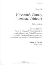 Tapa de Nineteenth-century literature criticism