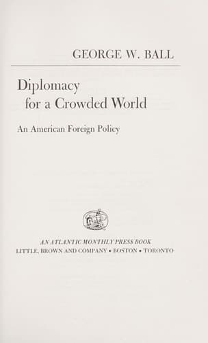 Tapa de Diplomacy for a crowded world