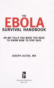Tapa de The Ebola survival handbook
