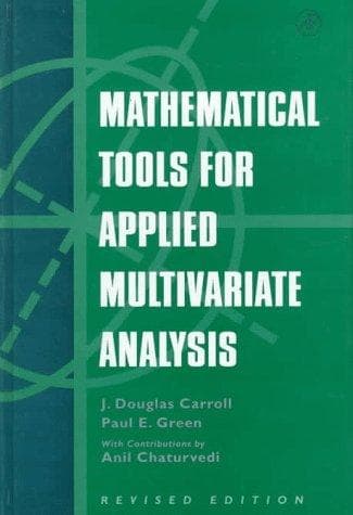 Tapa de Mathematical tools for applied multivariate analysis