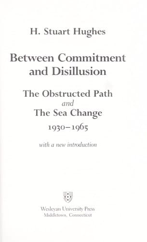 Tapa de Between commitment and disillusion