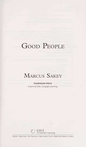 Tapa de Good people