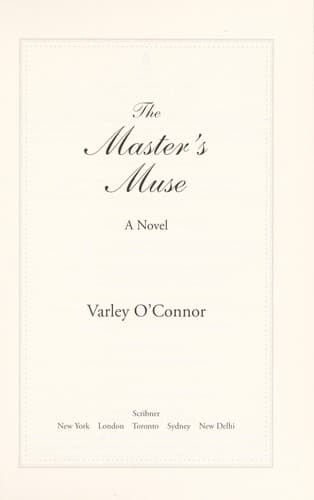 Tapa de The master's muse