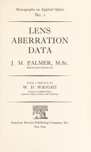 Tapa de Lens aberration data