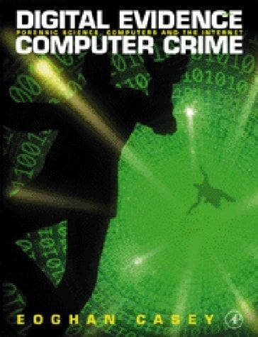 Tapa de Digital evidence and computer crime