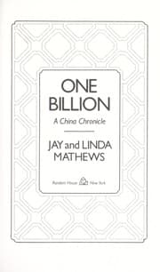 Tapa de One billion