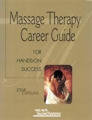 Tapa de Massage Therapy Career Guide