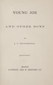 Tapa de Young Joe, and other boys