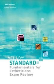 Tapa de Milady's standard fundamentals for estheticians exam review