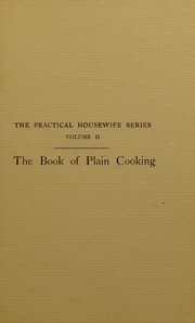 Tapa de The book of plain cooking