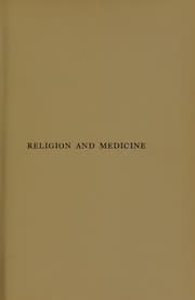 Tapa de Religion and medicine