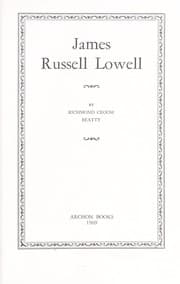 Tapa de James Russell Lowell