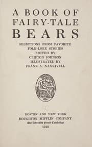 Tapa de A book of fairy-tale bears