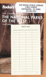 Tapa de Fodor's the complete guide to the national parks of the West
