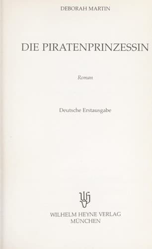 Tapa de Die Piratenprinzessin