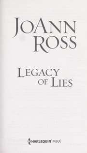 Tapa de Legacy of lies