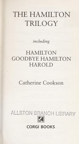 Tapa de The Hamilton trilogy